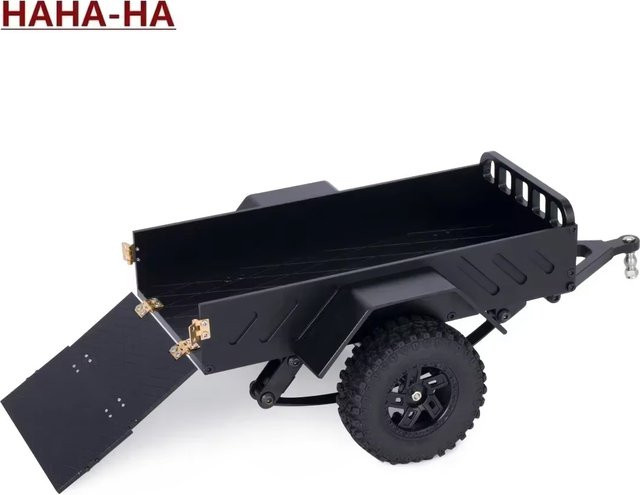 MALOM RC Allzweckwagen aus Aluminiumlegierung mit Anhängerkupplung, Zubehör - Bild 1