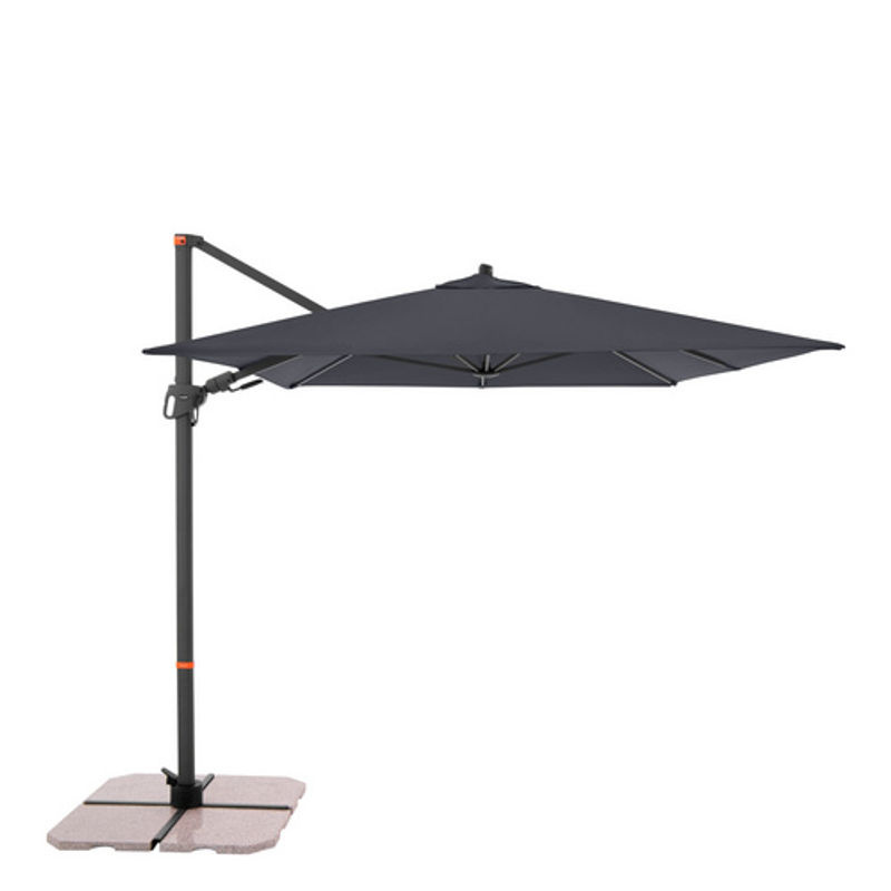 Doppler Pendelschirm MyZone in Anthrazit mit Sonnenschutzfaktor 50, B/T/H: 240 x 320 x 265 cm - Bild 3
