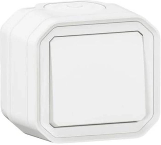 Legrand Plexo New Aufputz-Ausschalter Weiß - Bild 1