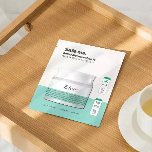 P:REM Safe Me Feuchtigkeitsmaske, 10 Blätter, Unisex - Bild 1