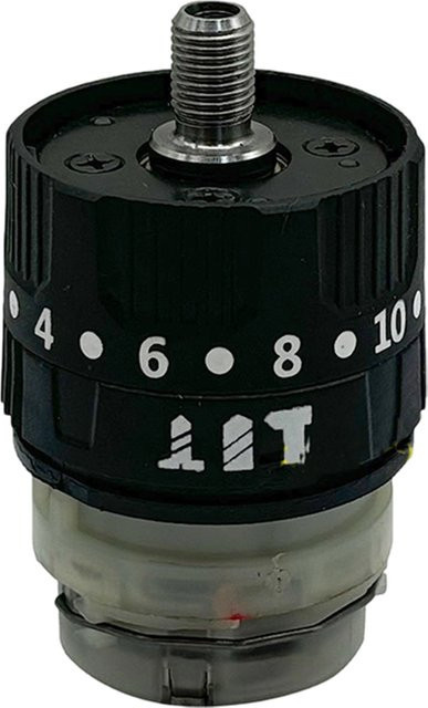 VIBRATITE Ersatzgetriebe für Elektrowerkzeuge und Motorsensen, bürstenlos, 16,8 V, Schwarz, Durchmesser: 81,5 mm - Bild 1