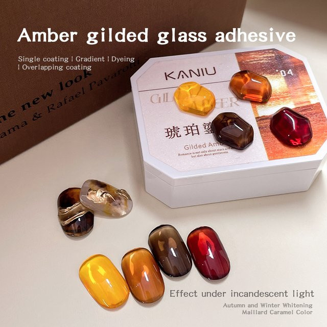 Kaniu Kunstgel, Amber Color Scheme, Glänzend - Bild 1