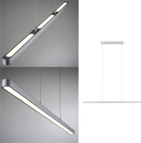 Paulmann Lento Pendelleuchte LED Chrom Silber modern dimmbar und höhenverstellbar - Bild 1