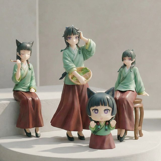 Bandai Anime The Apothecary Diaries Maomao Actionfigur aus PVC in Multicolor als Schreibtischdekoration für Kinder - Bild 1