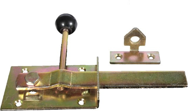 Gelbverzinkte Gartentorfalle für Staketenzaun, 60 x 100 mm - Bild 1