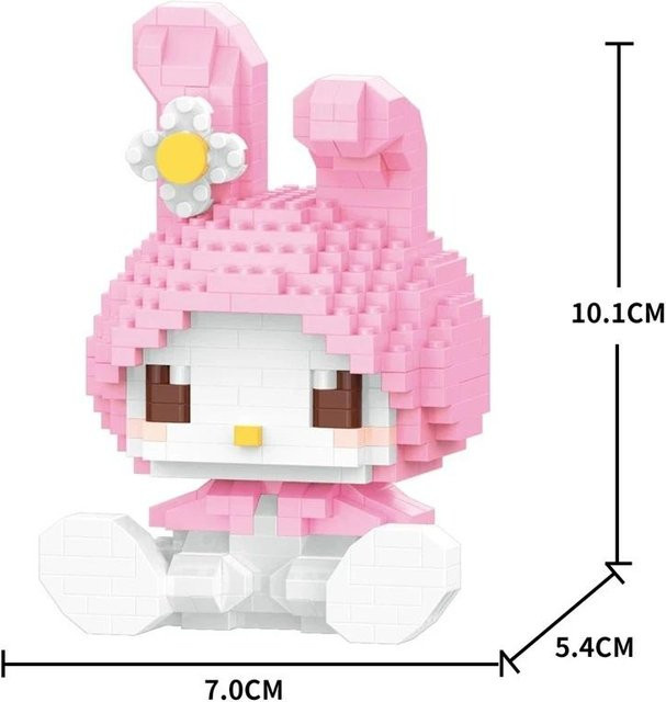 KEEPPLEY Sanrio Bausteine Hello Kitty My Melody Cinnamoroll Kuromi - Bild 1