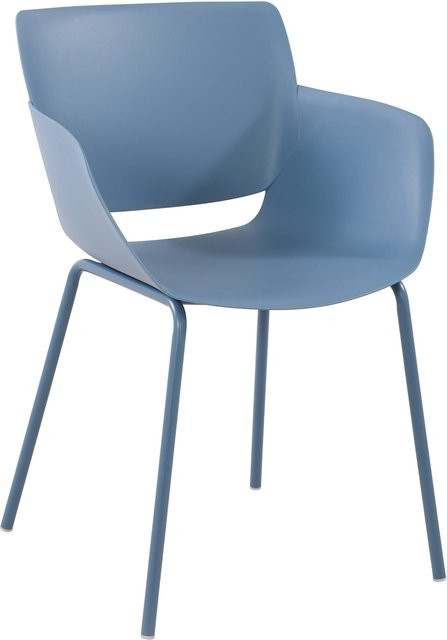 CLP Outdoorstuhl Alpena wetterfester Sessel mit pulverbeschichtetem Stahlgestell und UV-Beständigkeit - Bild 1