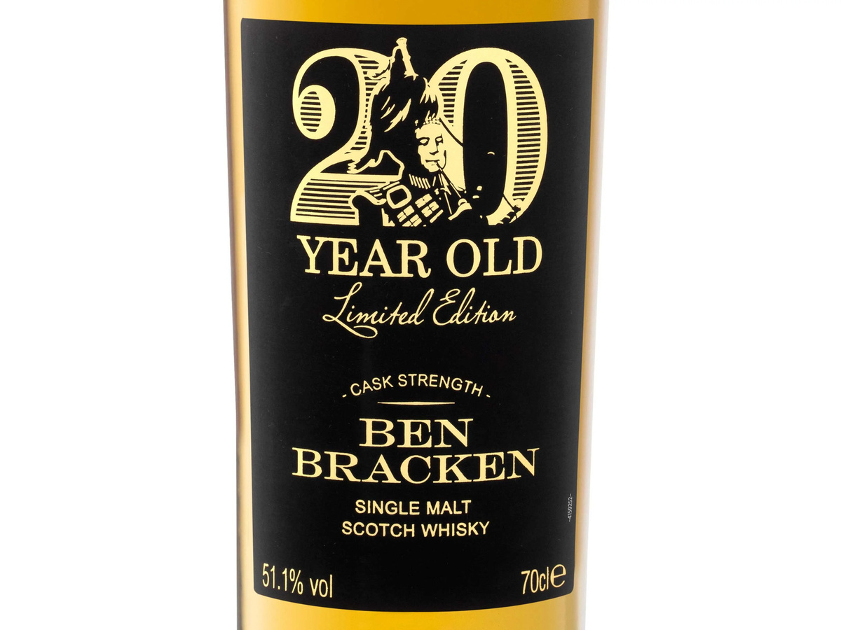 Ben Bracken Peated Single Malt Scotch Whisky Cask Strength 20 Jahre 0,7 l - Bild 3