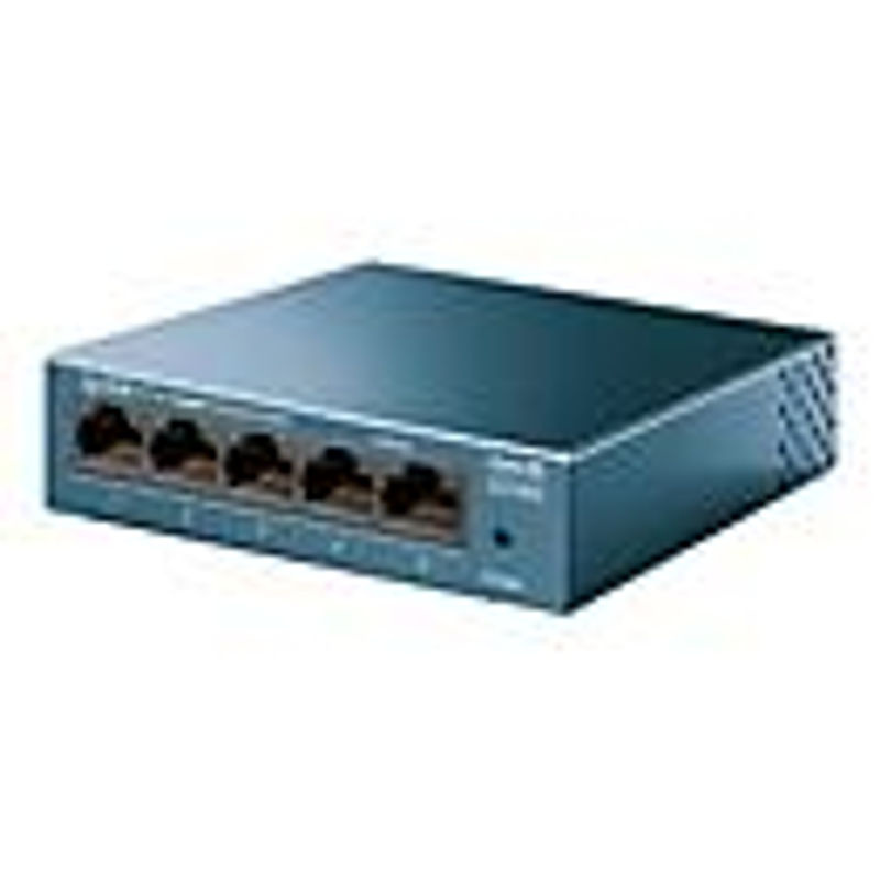 TP-Link LiteWave LS105G Netzwerk-Switch mit 5 Gigabit-Ethernet-Ports in Blau - Bild 3