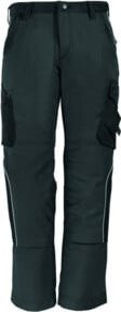 FHB Arbeitshose BRUNO in Anthrazit/Schwarz, Größe 50, mit Kniepolstertaschen, Material: 65 % Baumwolle, 35 % Polyester - Bild 1