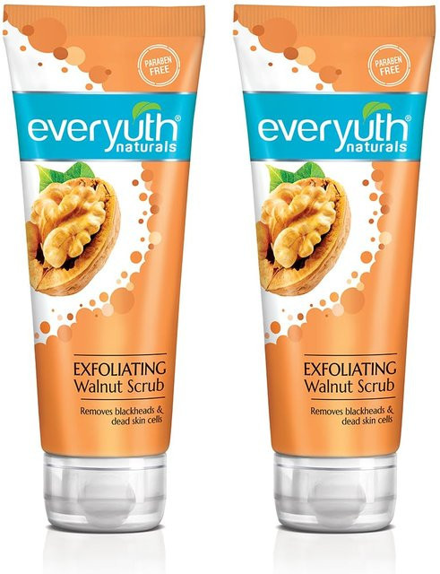 Everyuth Naturals Exfoliating Walnut Scrub Gesichtspeeling, 100 g - Bild 1