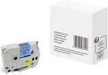 Schriftbandkassette kompatibel mit Brother TZe-541, Thermodruck, Farben: Blau, Schwarz, Weiß - Bild 1