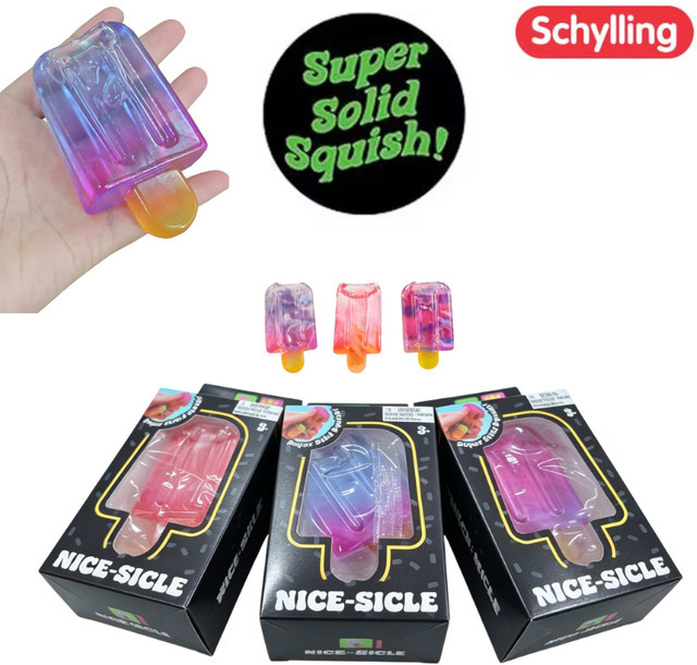 Schylling Eiscreme-Würfel Squishy Squeeze Blind Box, Set, Silikon, Bunt, ab 3 Jahren - Bild 1