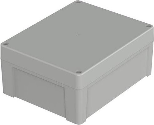 Bopla Euromas X, XT Elektronikgehäuse aus ABS in Lichtgrau RAL 7035, B/T/H: 24,0 x 19,33 x 10,56 cm - Bild 1