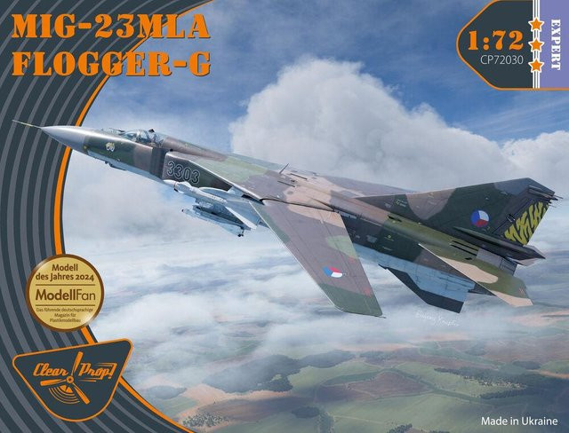 Clear Prop MiG-23MLA Flogger-G, Fahrzeug, 1:72 - Bild 1