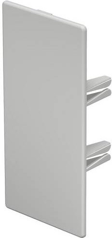 OBO Bettermann Endstück 6183832, Lichtgrau, 10 Stück, B: 60 mm, H: 130 mm - Bild 1