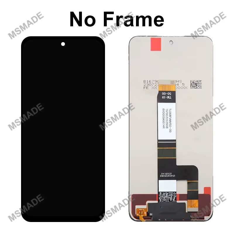 Xiaomi Redmi 13 Ersatz Display mit IPS Digital Touch Screen in Schwarz - Bild 4