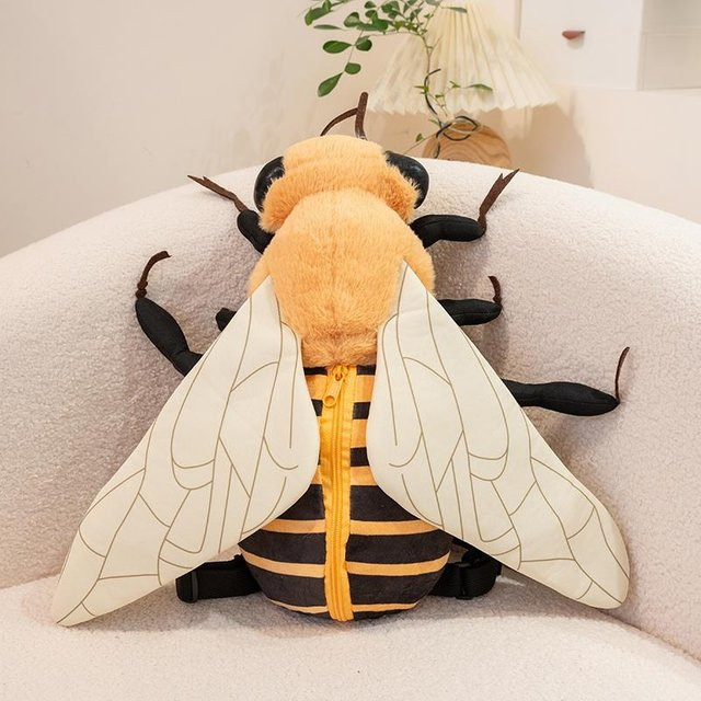 Binchi Fitness Insekten-Plüschtier-Rucksack, Plüschtier, ab 14 Jahren - Bild 1