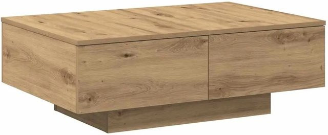 vidaXL Couchtisch Artisan-Eiche in Braun aus Holzwerkstoff B/T/H: 90 x 60 x 31 cm - Bild 1