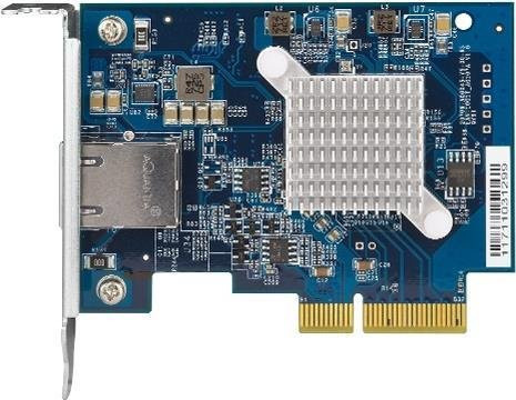 QNAP QXG-10G1T 10GbE Netzwerkadapter PCIe 3.0 x4 Low-Profile mit 1x 10Gb Ethernet/LAN - Bild 1