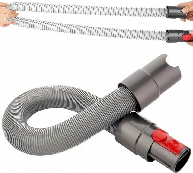 Flexibler Verlängerungsschlauch für Dyson Staubsauger V7 V8 V10 V11 V12 V15 Gen5 in Grau - Bild 1
