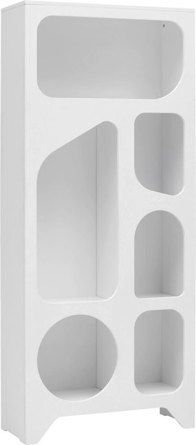 Premium Living Regal Setto Weiß modern matt MDF B/T/H: 175 x 31 x 20 cm - Bild 1