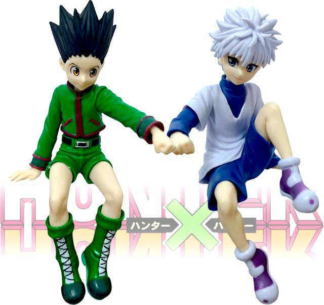 Bandai Hunter x Hunter Qiben und Xiaojie Killua, Einzelfigur, Kunststoff - Bild 1