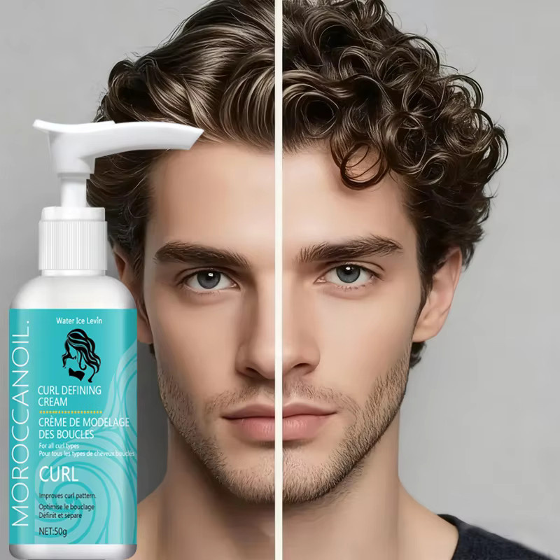 Water Ice Levin Locken definierende Creme mit Keratin und Biotin, Unisex - Bild 2