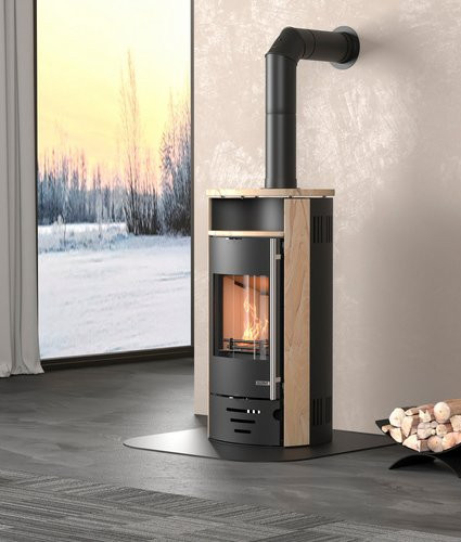 accente Ofen CASABLANCA 4.0 AK STS in Sandstein Gelb, B/H: 53 x 112,6 cm - Bild 1