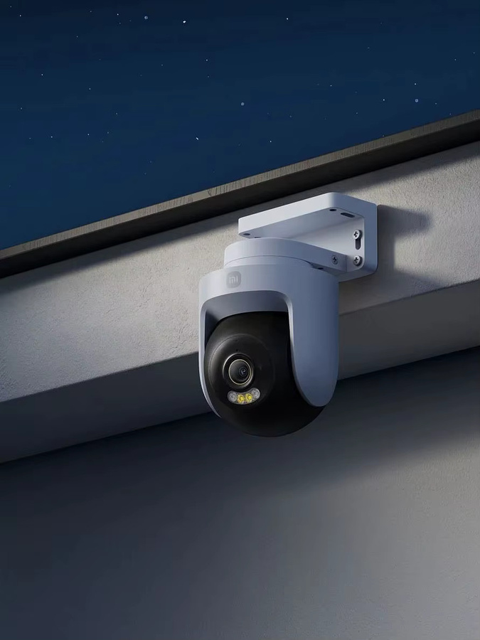 Xiaomi Smart Outdoor Kamera 4 mit 8-Megapixel 4K-Bildqualität, AI-Erkennung von Menschen und Fahrzeugen, 360 Grad PTZ und Vollfarb-Nachtsicht, IP66 wetterfest - Bild 4