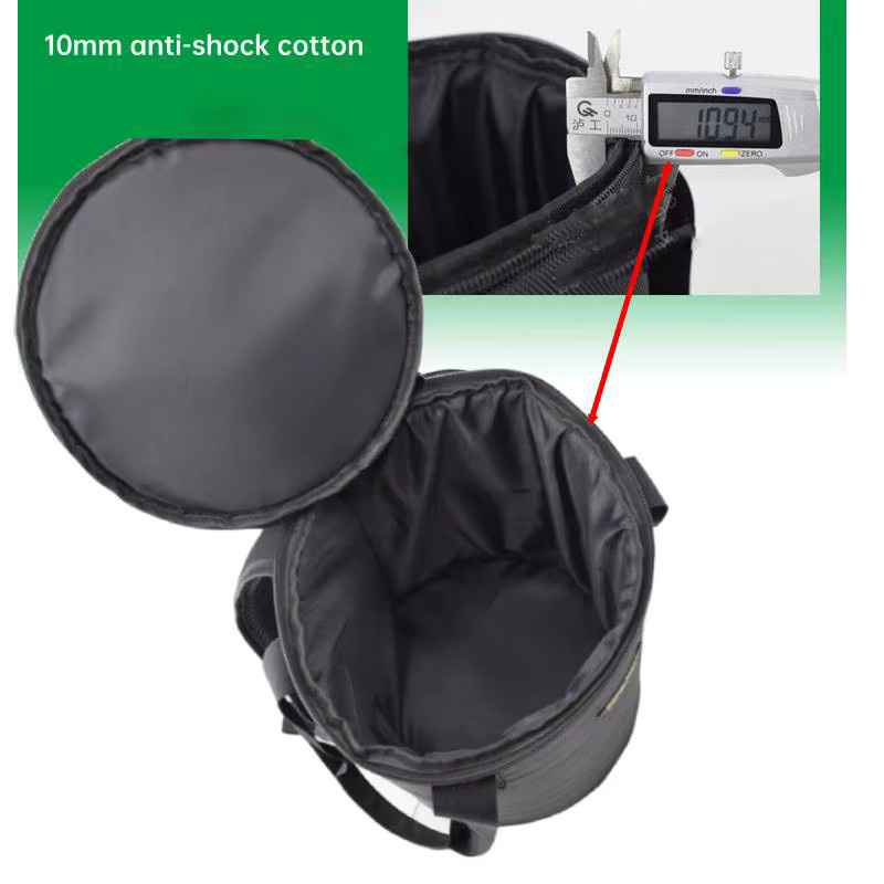 Zylindrische Computer-Host-Tasche für Apple Mac Pro in Schwarz, tragbarer Anti-Splash Schulterrucksack - Bild 2