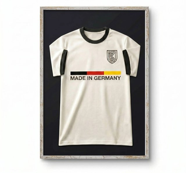 K-Möbel Trikot Rahmen aus Echtholz in Silber, Breite: 60 cm, Höhe: 80 cm - Bild 1