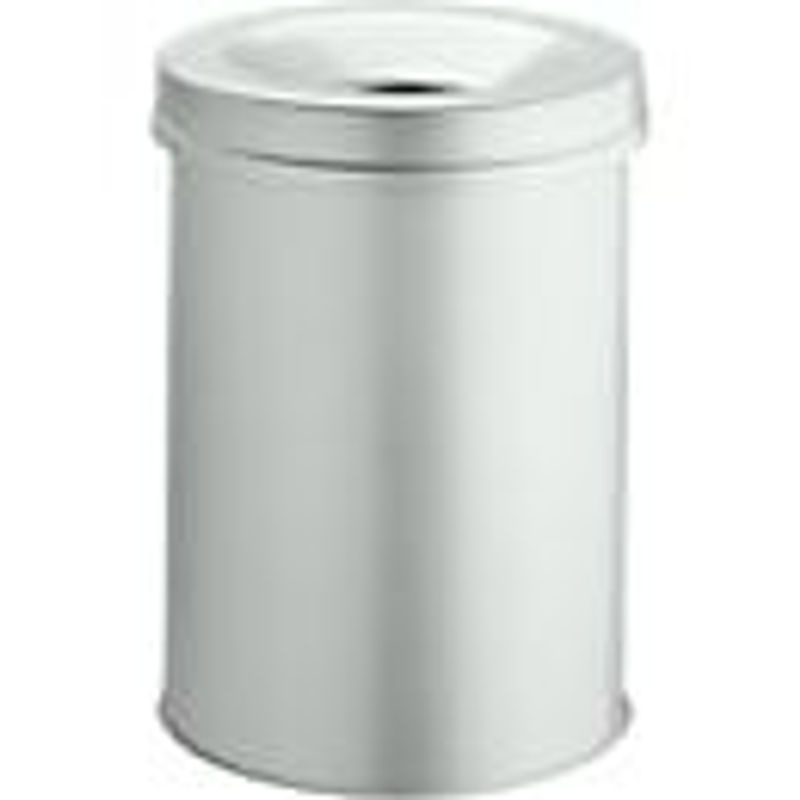 Durable Papierkorb Safe selbstlöschend mit Klappdeckel, 30 l, grau - Bild 2
