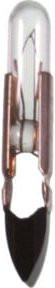 Scharnberger Hasenbein Telefonlampe T5,5, transparent, 24V, 4,8 x 30 mm - Bild 1
