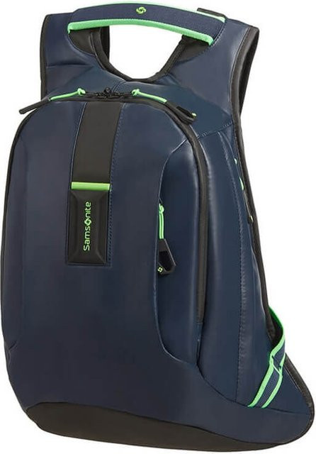 Samsonite Paradiver Light Laptop Rucksack in Night Blue/Fluo Green - Bild 1