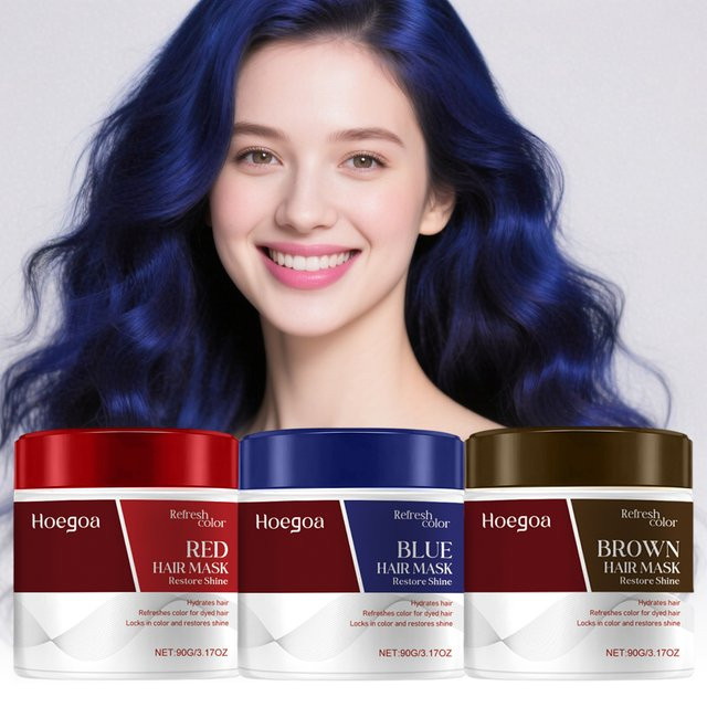 HOEGOA Farbverstärkungs-Conditioner und Haarmaske, coloriertes Haar - Bild 1