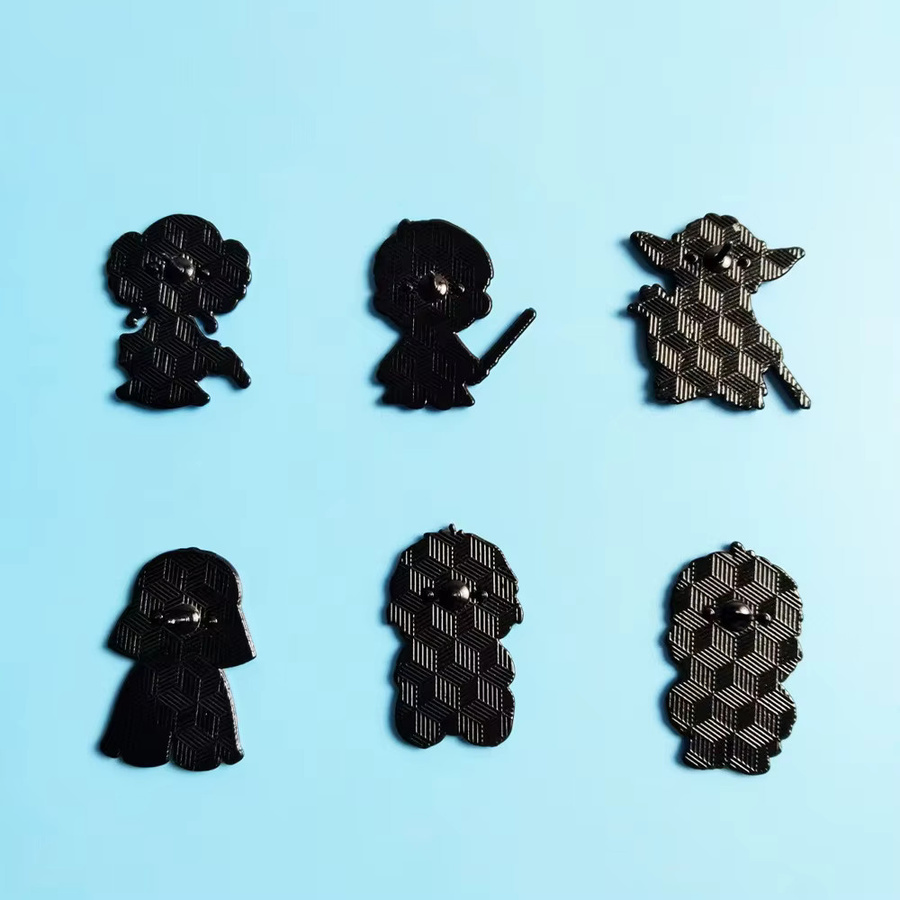 Star Wars Pin-Set, Metall, Bunt, Unisex - Bild 6