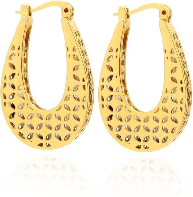 VAROLE Creolen, Gold, Damen - Bild 1