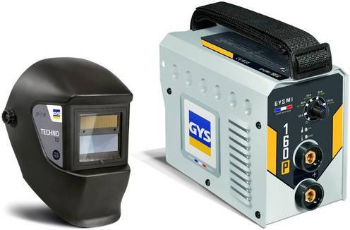 GYS 160P Schweißinverter MMA in Grau inklusive Zubehör (10 - 160A) - Bild 1