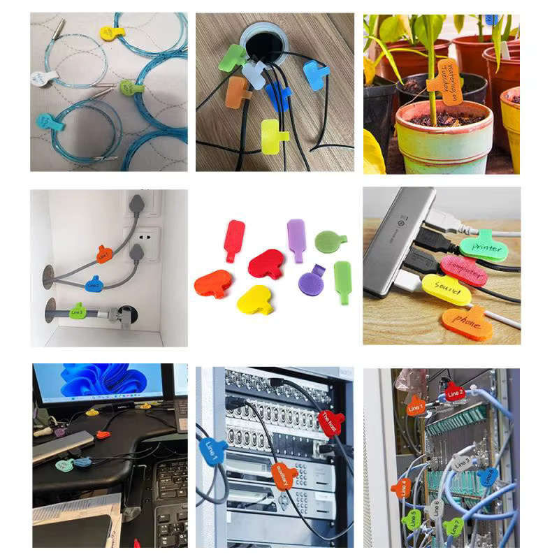 Selbstklebende und beschreibbare Kabeletiketten in Multicolour für dein Kabelmanagement - Bild 5