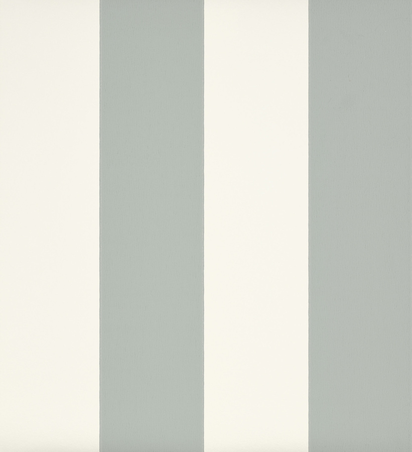 Little Greene Tapete Broad Stripe in Celestial Blue mit Streifenmuster und Vliesbeschichtung - Bild 1