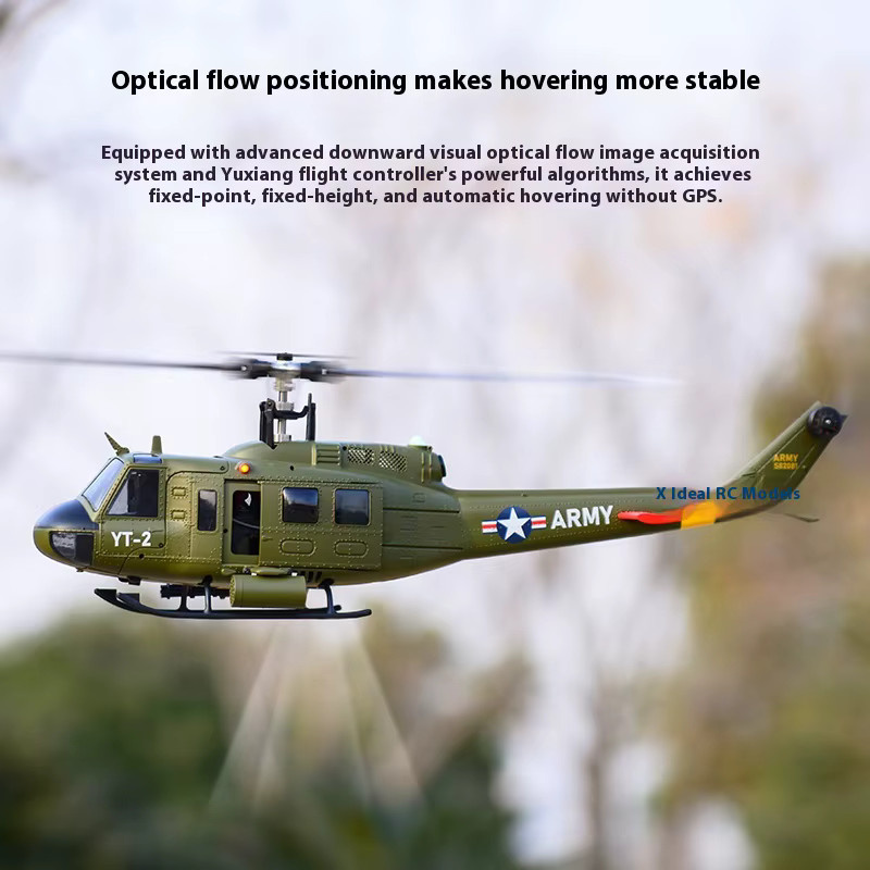 Yuxiang UH1 Huey F07 ferngesteuerter Hubschrauber, 3D-Stunt-Hubschrauber - Bild 2