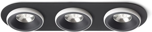 Rendl Einbauleuchte Sharm III LED Schwarz 30 W Warmweiß - Bild 1