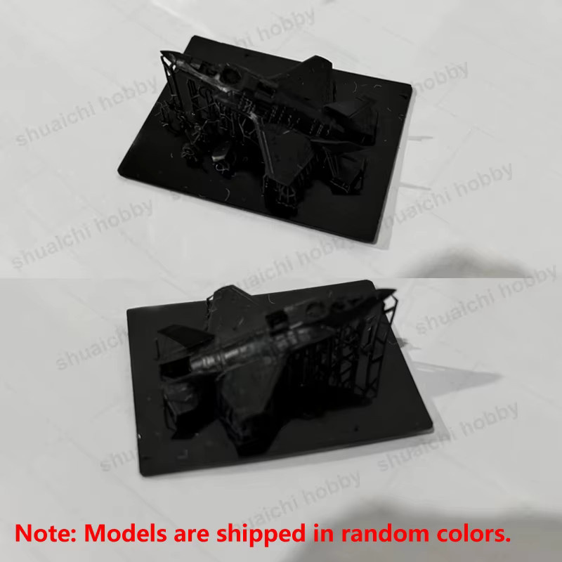 SHUAICHI F-35B Stealth-Kampfflugzeug-Modell, Flugzeugbausatz, 2-teiliges Set, 1:350, Harz - Bild 3