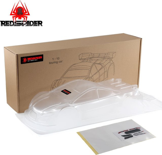 Xtreme Twister YURUGIX 0413 On-Road-Karosserie, Elektro-Tourenwagen, unlackiert, Polycarbonat - Bild 1