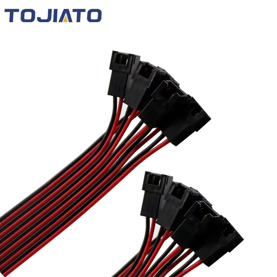 Tojiato Lüfter Verlängerungskabel 2pin XH2.54 Anschluss für VORON und Ender 3D Drucker, Länge: 1 m - Bild 4