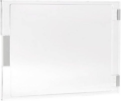 Hager VZ097 Ersatztür aus Kunststoff in Transparent, B: 38,8 cm x H: 29,8 cm - Bild 1