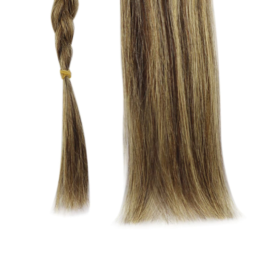 Moresoo Tape-in-Echthaarverlängerungen, 10 Stück, blond, glatt, 35,6–61 cm - Bild 4