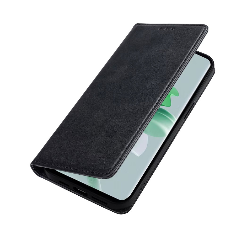 Magnetische Leder Handyhülle mit Kartenfächern und Standfunktion für OPPO Reno 11 10 9 8 7 Pro Plus Lite in Schwarz oder Braun - Bild 4