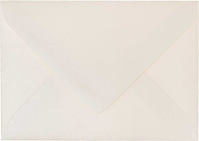 Rico Design Paper Poetry Kuvert Essentials B6, 5 Stück, Perlmutt - Bild 1